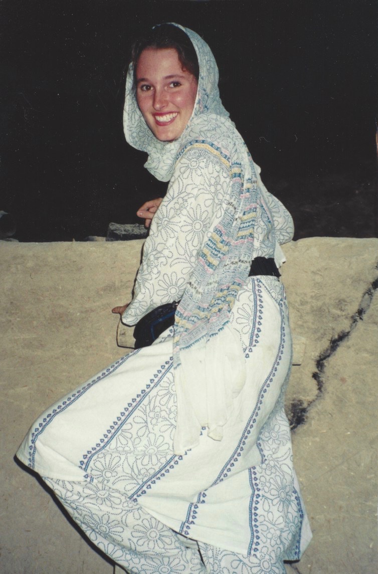 Mandy serving in Afghanistan 1996